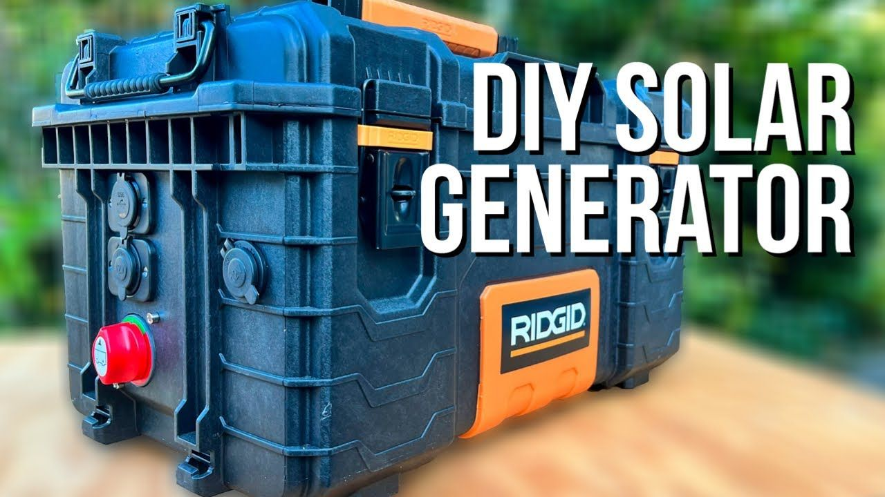 Solar Generator DIY: Build Your Own Power Station Easily